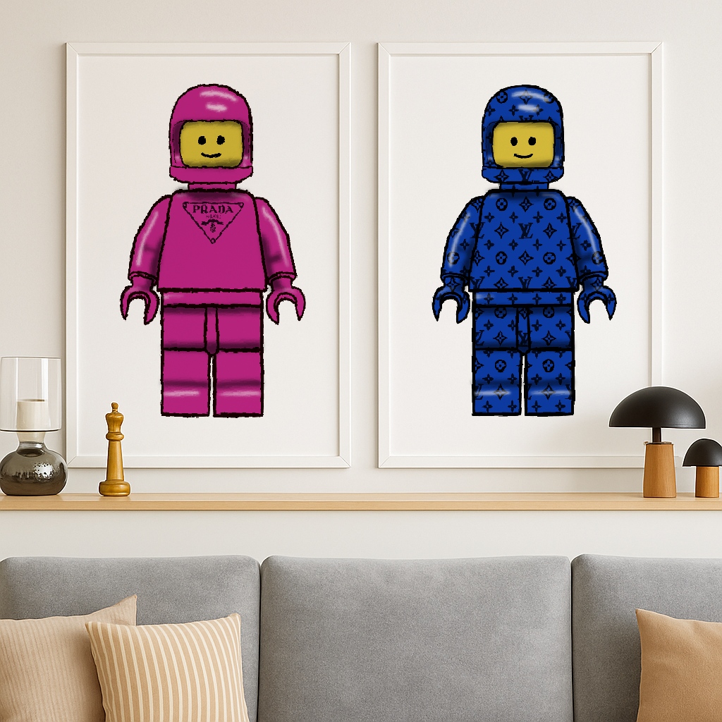 LEGO MAN - LV X PRADA