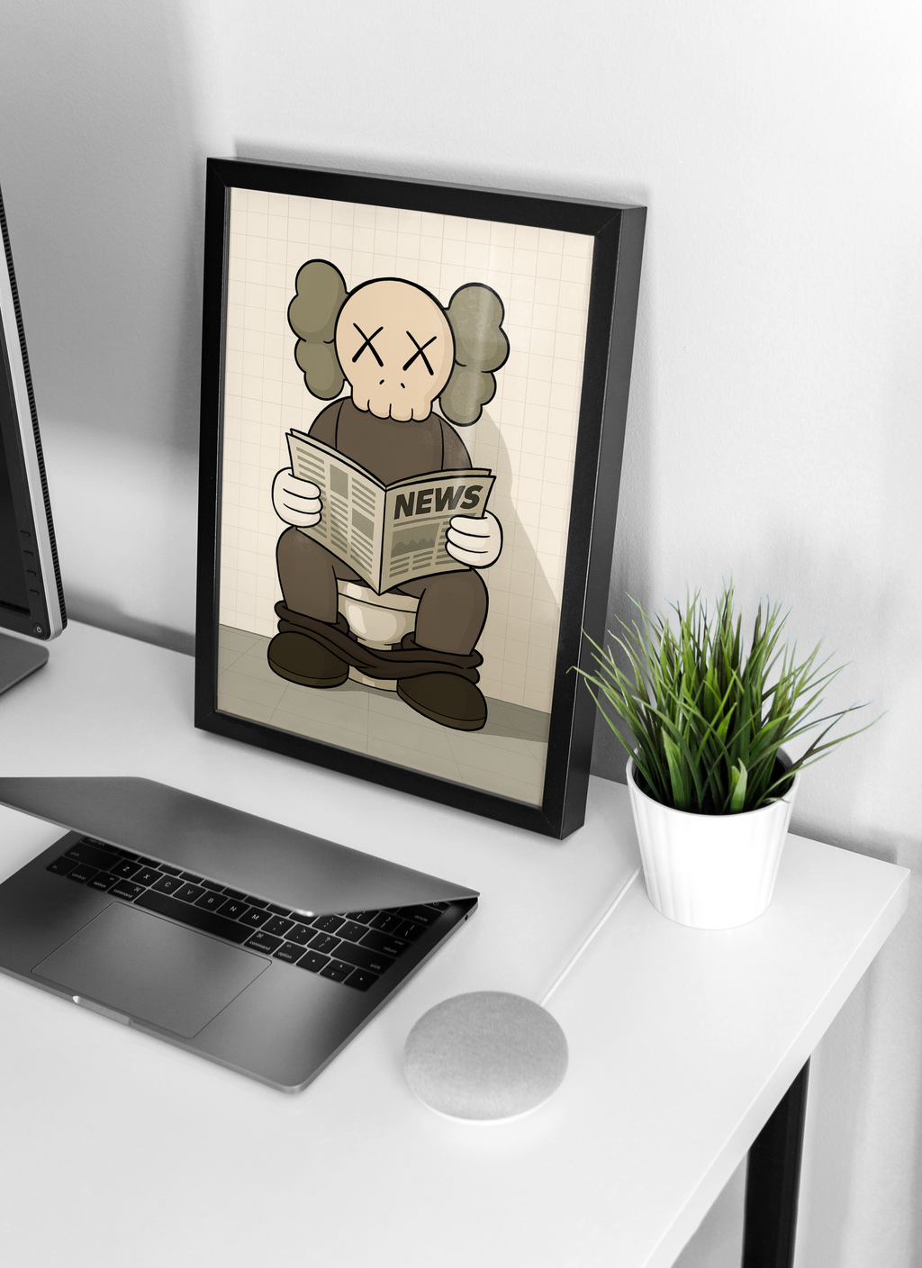 KAWS figure - Toilet Break Edition