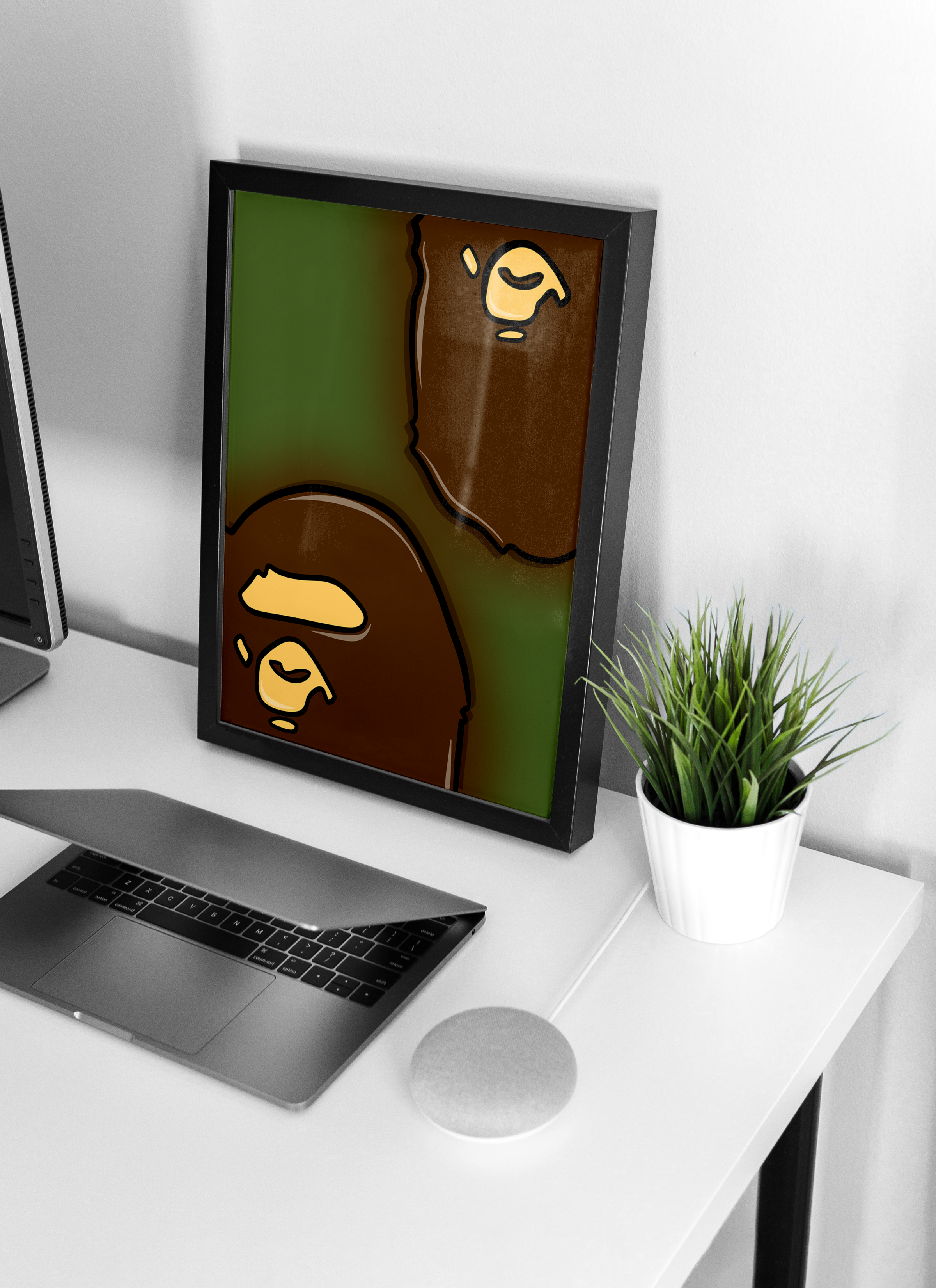 Bape X CDG - Neon Duo Set