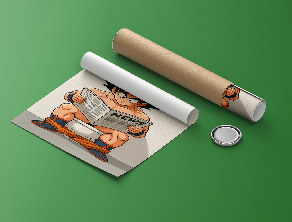 Goku - Toilet Break Edition