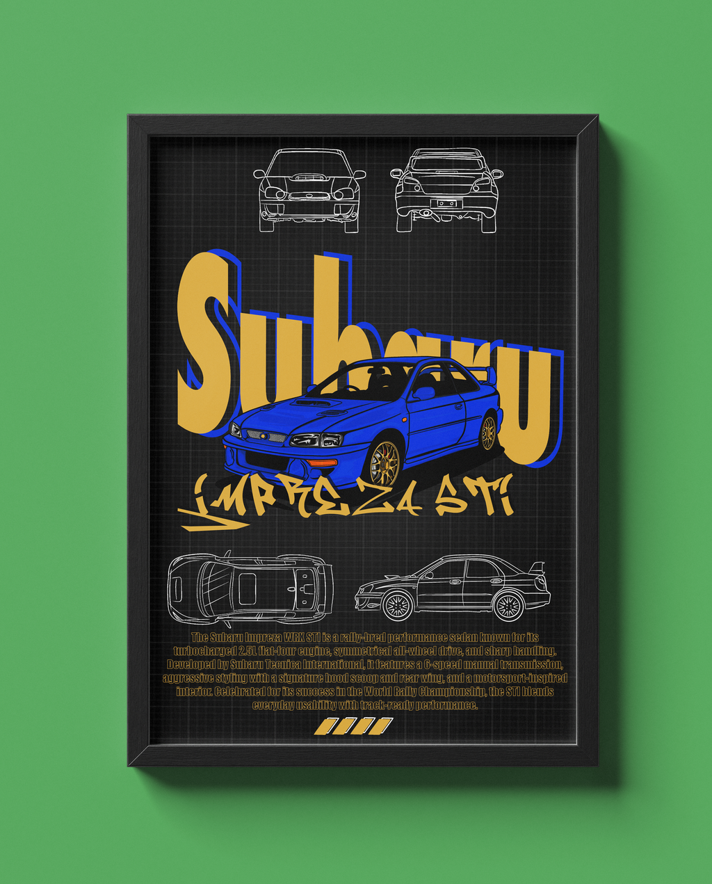 SUBARU IMPREZA STI BLUEPRINT
