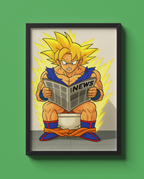 Super Saiyan Goku - Toilet Break Edition