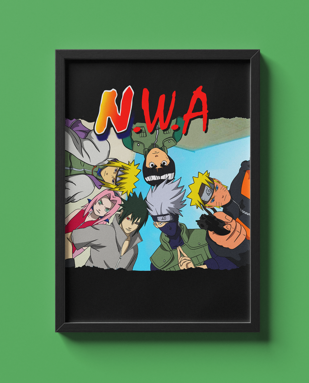 NWA x Naruto - Shinobi Edition