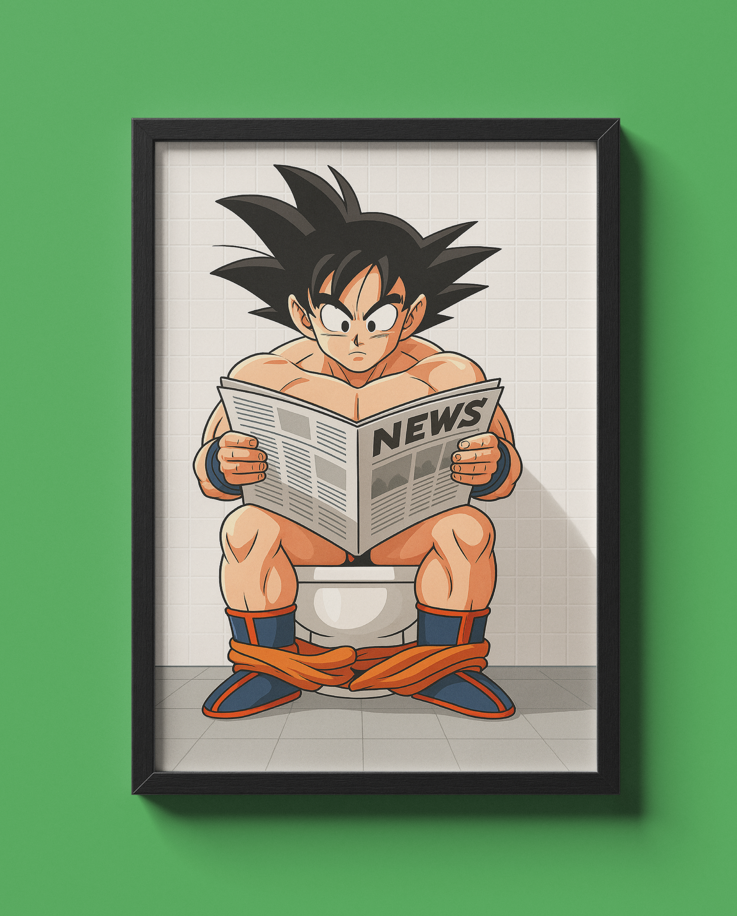 Goku - Toilet Break Edition