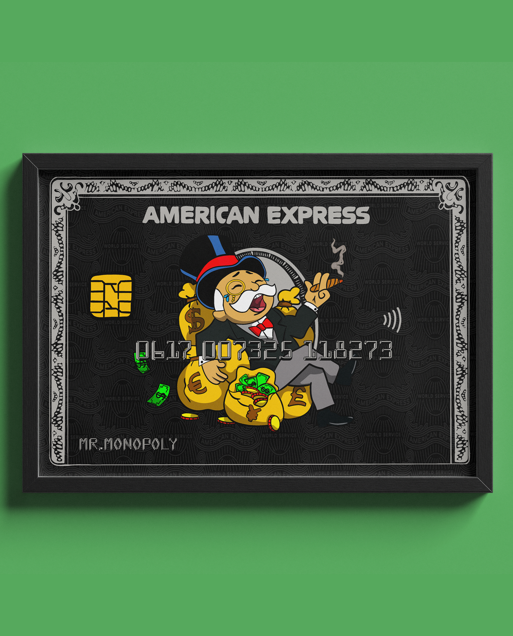AMERICAN EXPRESS - MR. MONOPOLY EDITION