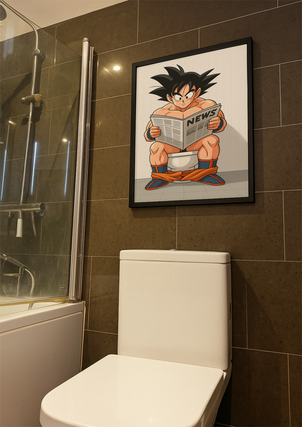 Goku - Toilet Break Edition