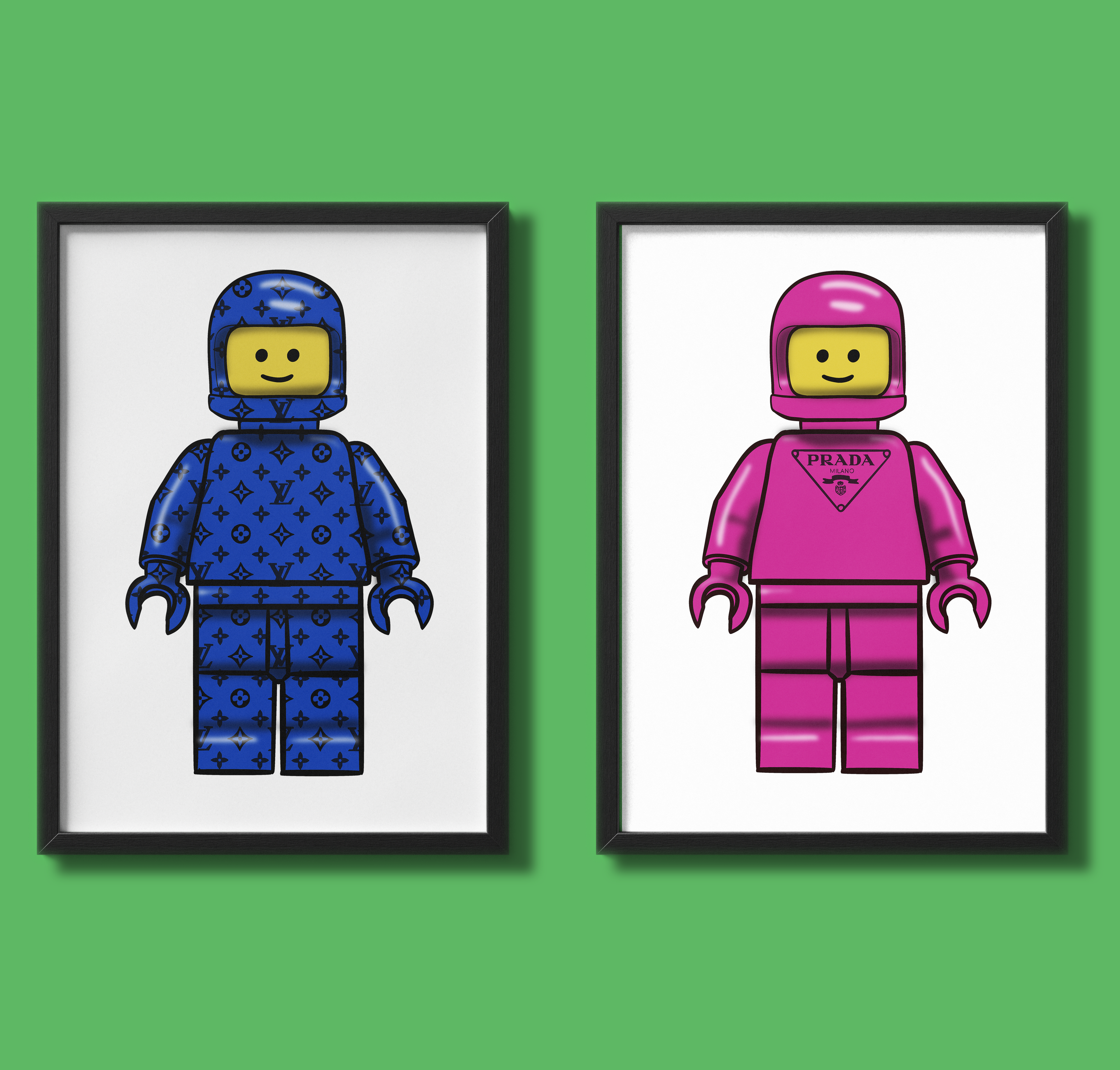 LEGO MAN - LV X PRADA