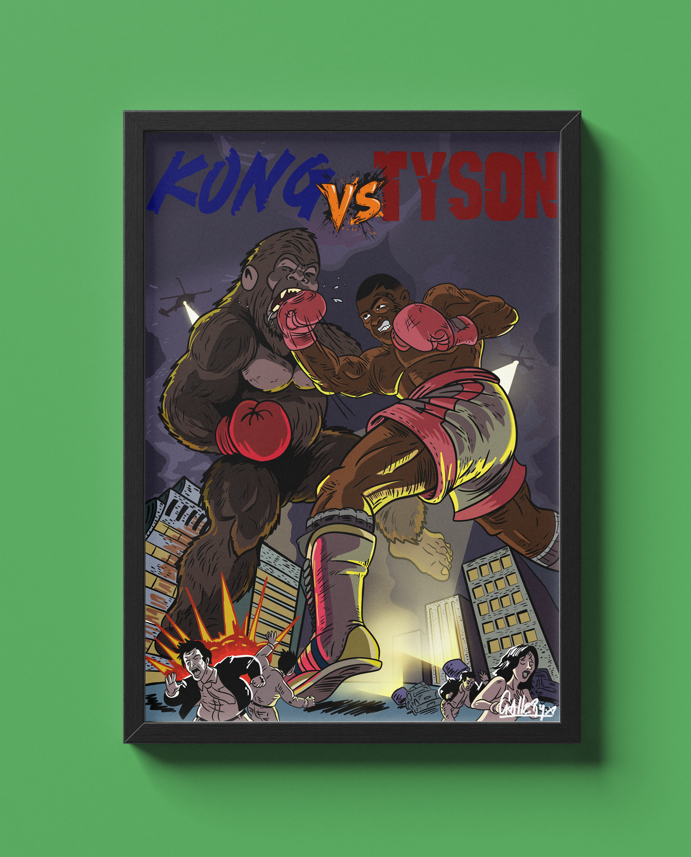 KING KONG VS MIKE TYSON